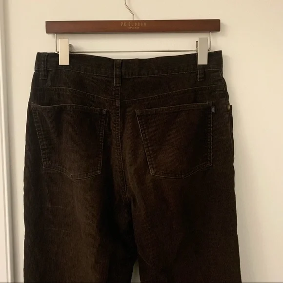 Mens Brown Corduroy Pants (31Wx30L) - Picture 4 of 4